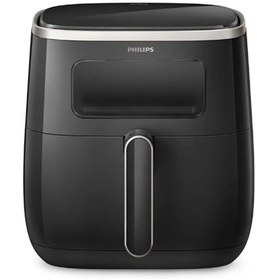 Resim Philips Airfryer XL HD9257/80 3000 Serisi 5.6 lt Yağsız Fritöz Siyah 