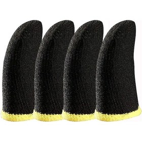Resim E-spor Parmak Eldivenleri 4'lü - Pubg Oyun Eldiveni Ter Geçirmez 2 Çift - 4 Parmaklık 