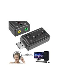 Resim Wozlo 7.1 Virtual 3D USB Ses Kartı 
