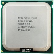 Resim Intel Xeon E5450 3 GHz LGA771 12 MB Cache 80 W İşlemci Tray 