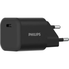 Resim Philips DLP4333CB Siyah 30W Gan Pd Usb-C Hızlı Şarj Adaptörü 