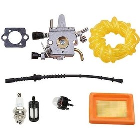Resim Stl Fs120 Fs350 Fr450 Karbüratör Ve Hava Filtresi Seti - Yüksek Performanslı Motor Parçası 
