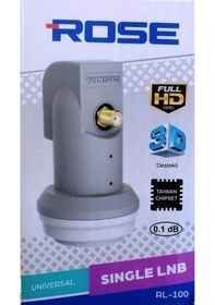 Resim Rose RL-100 Full HD Universal Tekli LNB 
