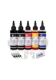 Resim Canon G2415, Canon G3411 Yazıcı Uyumlu Forprint Dolum Seti 5x100ml 5'li Set 