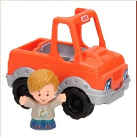 Resim Fisher-Price Little People Araçlar -Pickup GGT33 GGT36 Lisanslı Ürün 