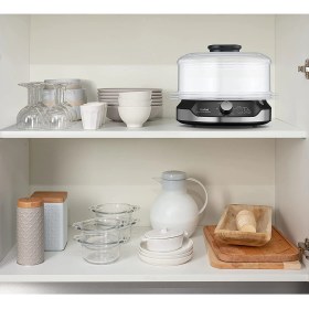 Resim Tefal VC204810 Buharlı Pişirici, 800 W, 9 Litre, Siyah 