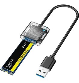 Resim Ayena Moda Ally M.2 Sata USB 3.0 Gen1 SSD Harddisk Kutusu M.2 Ngff- JMS578-(5775) 