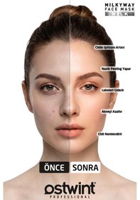 Resim Ostwint Milkway Face Mask Soyulan Gece Yüz Maskesi 100 Ml Gece Boyunca Çalışan Bakım, Sabaha Taze Ve Canlı Bir Cilt. 