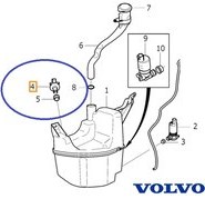 Resim ÖN CAM SU DEPOSU YÜKSEK BASINÇLI S60/V60 2011- 