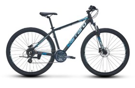 Resim Carraro Force 650 Hidrolik Fren 24 Vites 26 Jant Dağ Bisikleti Siyah-Mavi/Açık Mavi 38 cm 