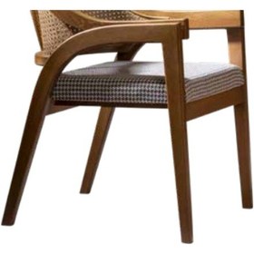 Resim Bengimobilya Sandalye Zus132 Hasır Sırtlık Model Tam Kolçak Ahşap Kayın Iskele 