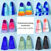 Resim Profesyonel Yüzme Snorkel Paletleri - Ergonomik Ayak Cebi ile Yüksek Kaliteli Dayanıklı Tasarım, Çoklu Renkler (Mavi, Turuncu, Pembe, Yeşil, Siyah) - Erkek & Kadınlar için Unisex Yüzme Ekipmanı, Rekabetçi ve Günlük Yüzme için Geliştirilmiş İtme Kuvveti & Yüzerlik, Su Sporları Ekipmanları, Uzun Ömürlü Performans, Su Sporları Tutkunları 