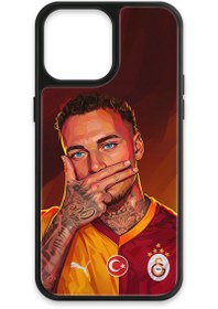 Resim Galatasaray Noa Lang Gol Sevinci Cam Telefon Kılıfı - iPhone 13 Pro Max 