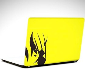 Resim Wolwerine Sarı Siyah Laptop Sticker 17 inch (39X27CM) 