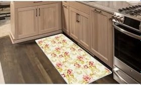 Resim Colorix Carpet Kaymaz Taban Tezgah Önü Mutfak Paspası 75x150 Cm No: 493 