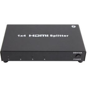Resim Vcom Dd414A 1X4 Port 1.4V 1080P Metal Hdmi Splitter 