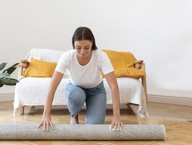 Resim Pencereli Halı Hurcu 6m² Organizer Düzenleyici Kilim, Paspas Hurç (6 m² Hurç) 