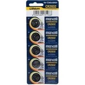 Resim Maxell 1 Kart 5 Adet CR2032 3V 2032 Lityum Para Pili Saat Pili Düğme Pil Maxell 