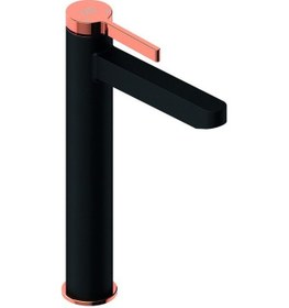 Resim Gpd Gildo Set Üstü Lavabo Bataryası Siyah Rose Msl165-S-R 