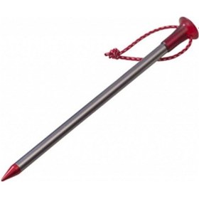 Resim Msr Carbon-core Stake Kit 4 Stakes Çadır Kazığı Kırmızı -gri 001 
