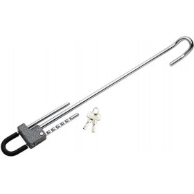 Resim Yuma Yuma Oto Direksiyon Emniyet Kilidi Çift Yönlü Gri 1 Adet 