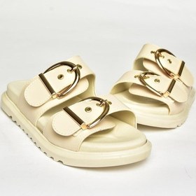 Resim Fox Shoes U725792009 Bej Kadın Terlik Bej-suni Deri 