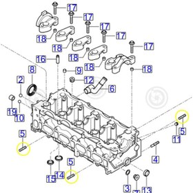 Resim Kia Cerato, Kia Sportage 2004-2007 Egzos Manifold Saplaması | 2212427000 