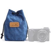 Resim Sccotton Astar Darbeye Dayanıklı Dijital Koruma Taşınabilir Slr Lens Çantası Mikro Tek Kamera Çantası Kare Mavi S Diğer 