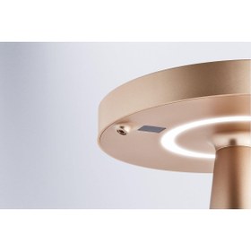 Resim Lexon Mano Sensörlü Aydınlatmalı Dezenfektan Dispanseri - Gold 