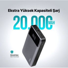 Resim Ttec Recharger Pro Lcd 20.000mah Pd 130w Taşınabilir Hızlı Şarj Aleti/powerbank 2bb218ug Renkli 