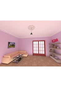 Resim Motifpiyer Lamba Tavan Göbeği-Motifli-Modellemeler-49-2 Adet 