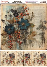 Resim Pirinç Dekopaj Kağıdı 30x42cm Pt-269 