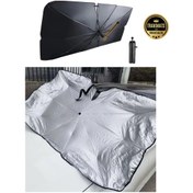 Resim TRAKMATS Bmw X5 F15 2013-2014-2015-2016-2017-2018 Uyumlu Bükülen Saplı Oto Güneşlik Şemsiye 