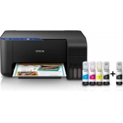 Resim Epson Ecotank L3151 Tarayıcı + Fotokopi + WiFi- Direct Mürekkep Püskürtmeli Tanklı Yazıcı C11CG86406 