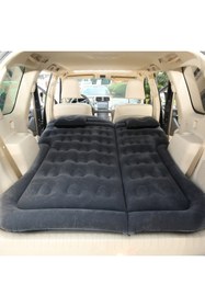 Resim Techmaster Suv Minivan Şişme Araba Yatağı Kamp Yatağı Pompa Taşıma Çantası 