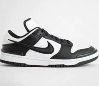 Resim NIKE W DUNK LOW TWIST KADIN SPOR AYAKKABI BEYAZ-SİYAH DZ2794001 B-82 