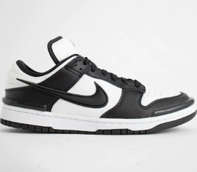 Resim NIKE W DUNK LOW TWIST KADIN SPOR AYAKKABI BEYAZ-SİYAH DZ2794001 B-82 