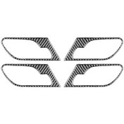 Resim Bmw X5 E53 2000-2006 İç Aksesuarlar İçin Karbon Fiber Kapı Kolu Paneli Kapağı Döşemesi - Kaiyi 