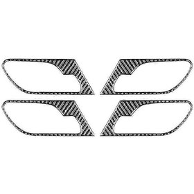 Resim Bmw X5 E53 2000-2006 İç Aksesuarlar İçin Karbon Fiber Kapı Kolu Paneli Kapağı Döşemesi - Kaiyi 