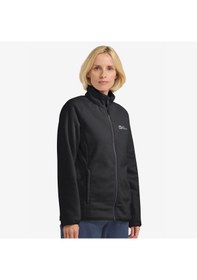 Resim Jack Wolfskin Moonrise Kadın Siyah Outdoor Polar A63263 Siyah 