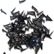 Resim Klips, Menteşe, Ayağı Çivisi 7mm Çelik - Siyah 10GR 