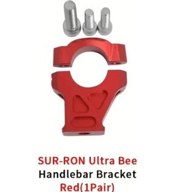 Resim Hightower Surron Ultra Bee Dirtbike Kırmızı Direksiyon Tutucu Braketi 
