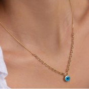 Resim Tufanlar Kuyumculuk Nazar Boncuklu Kolye 