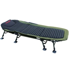 Resim Bauer Spandex 3d Bedchair 8 Ayaklı Kampet Haki - Siyah 