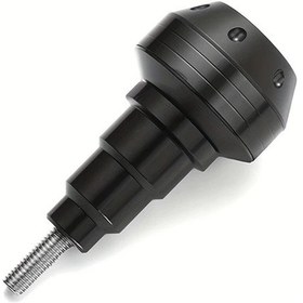 Resim Hightower Siyah 8mm 10mm Evrensel Motorcycle Çerçeve Koruması Slider Kazanç Bobber Touring Dirt Bike 