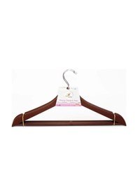 Resim Ahşap Görünümlü Plastik Elbise Askısı 3 Lü Royaleks-ak439 Çok Renkli 