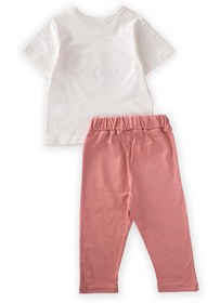 Resim Cigit Koala Aplikeli Pijama Takım 1-6 Yaş Ekru 
