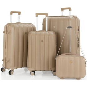 Resim Mçs Polipropilen 4lü Valiz Seti V305 S21yy1000080-set 00026 Şampanya 
