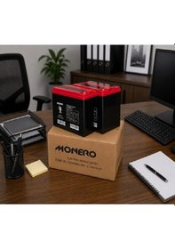Resim Monero 12v-80 Amper 2 Li Paket 45 Amper Ebatlarında Elekrikli Bisiklet Aküsü Ebatlar: 223x121x174mm 