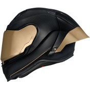 Resim Nexx X.R3R Golden Edition Karbon Mat Siyah - Sarı Kask 